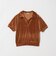 ＜Steven Alan＞ベロア スキッパー ネック プルオーバー