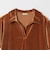 ＜Steven Alan＞ベロア スキッパー ネック プルオーバー