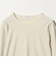 ポリエステルブレンド ベロアロングスリーブ Tシャツ