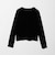 ポリエステルブレンド ベロアロングスリーブ Tシャツ