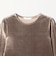 ポリエステルブレンド ベロアロングスリーブ Tシャツ