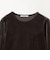 ポリエステルブレンド ベロアロングスリーブ Tシャツ