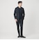 【 WARDROBE SMART】LANATEC OX セットアップ/背抜きジャケット＆イージーパンツ