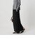 【Wardrobe DAILY MINIMAL】ダブルクロス カーブスカート ウォッシャブル