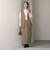 【Wardrobe DAILY MINIMAL】ダブルクロス カーブスカート ウォッシャブル