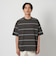 ”THE HEAVY” 10oz ヘビー ボーダー クルーネック Tシャツ