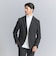 【WARDROBE SMART】DELEGANT サキソニー セットアップ/ジャケット＆イージーパンツ