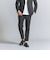 【WARDROBE SMART】DELEGANT サキソニー セットアップ/ジャケット＆イージーパンツ