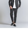 【WARDROBE SMART】DELEGANT サキソニー セットアップ/ジャケット＆イージーパンツ