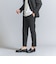 【WARDROBE SMART】DELEGANT サキソニー セットアップ/ジャケット＆イージーパンツ
