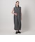 ＜ASTRAET＞スキッパー スリット ノースリーブワンピース