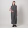 ＜ASTRAET＞スキッパー スリット ノースリーブワンピース