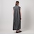 ＜ASTRAET＞スキッパー スリット ノースリーブワンピース