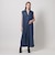 ＜ASTRAET＞スキッパー スリット ノースリーブワンピース