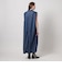 ＜ASTRAET＞スキッパー スリット ノースリーブワンピース