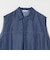 ＜ASTRAET＞スキッパー スリット ノースリーブワンピース