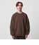 ファイン グロッシー コットン スウェットTシャツ