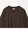 ファイン グロッシー コットン スウェットTシャツ