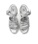 ＜SY＞3ビジューリボン サンダル100●↑