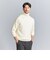 WARDROBE SMART マシーンウォッシャブル ウールミックス アゼ タートルネック