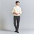 WARDROBE SMART マシーンウォッシャブル ウールミックス アゼ タートルネック