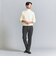 WARDROBE SMART マシーンウォッシャブル ウールミックス アゼ タートルネック