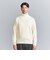 WARDROBE SMART マシーンウォッシャブル ウールミックス アゼ タートルネック