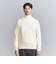 WARDROBE SMART マシーンウォッシャブル ウールミックス アゼ タートルネック