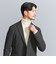 WARDROBE SMART マシーンウォッシャブル ウールミックス アゼ タートルネック