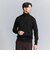 WARDROBE SMART マシーンウォッシャブル ウールミックス アゼ タートルネック
