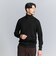 WARDROBE SMART マシーンウォッシャブル ウールミックス アゼ タートルネック