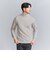 WARDROBE SMART マシーンウォッシャブル ウールミックス アゼ タートルネック