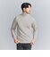 WARDROBE SMART マシーンウォッシャブル ウールミックス アゼ タートルネック
