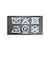 リバー ステンカラー ロングコート/ヘリンボーン