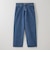 ＜Steven Alan＞ 13.5oz デニム 5ポケット バギー テーパード パンツ