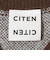＜CITEN＞アーガイルシャギーニット