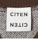 ＜CITEN＞アーガイルシャギーニット