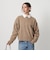 ウールカシミヤ アクア クルーネックニット