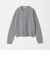 フォックスカシミヤブレンド クルーネックカーディガン