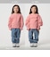ボーダー キャンディスリーブ Tシャツ / キッズ  100cm-160cm◎
