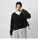 フォックスカシミヤブレンド Vネックニットプルオーバー
