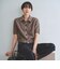 フォックスカシミヤ ショートスリーブ ポロニット