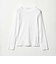 オーガニックコットンフライス ロングスリーブTシャツ