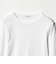 オーガニックコットンフライス ロングスリーブTシャツ