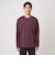 オーガニック コットン ポンチ クルーネック Tシャツ