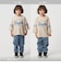 テンジク ロゴプリント Tシャツ / キッズ  100cm-130cm