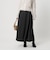 ポリエステルツイル サーキュラースカート ウォッシャブル