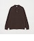 ＜Steven Alan＞ オーストラリアンラムズウール ポロカラー ニット NARROW