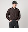 ＜Steven Alan＞ ガーメントダイ ポプリン レギュラーカラー シャツ LOOSE