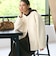 ブークレ ノーカラーブルゾン